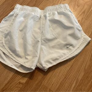 Nike White Women's S. Athletic Running Shorts 26x3